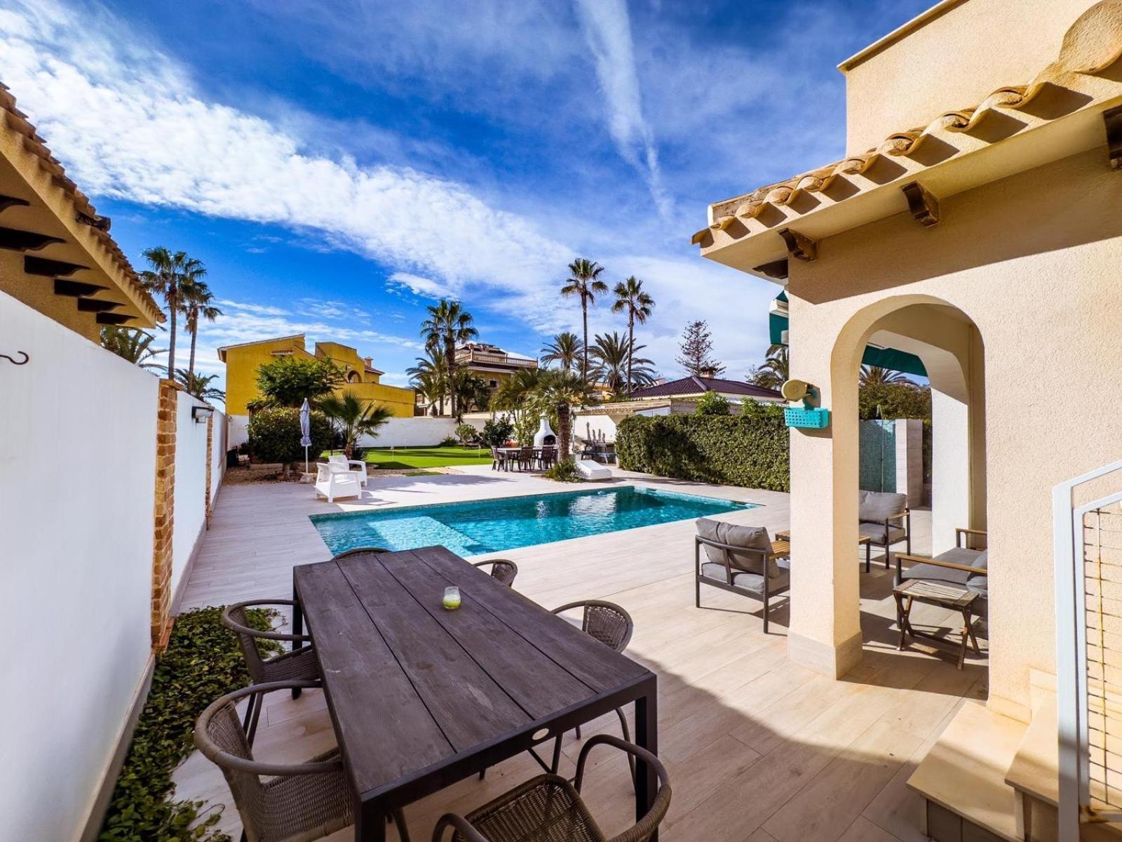 Beach Villa Playa Flamenca Orihuela Exterior photo